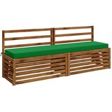  Jastučić za klupu SOEST 100% poliester Zelena 200 x 40 x 8 cm - Zelena 200 x 40 x 8 cm Poliester | shoptok.hr