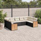  9-dijelni set vrtnih sofa od poliratana s jastucima | shoptok.hr