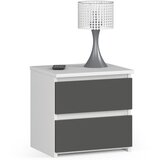 AKORD KOMODA CL2 2SZ CLP BELO / SIVO, (21702804) Cene