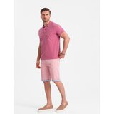 Ombre Men's chinos shorts with contrasting turn-up | Eponuda.ba