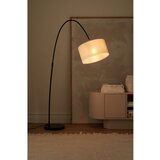 Ellos Home Bijela/crna tekstilna stojeća svjetiljka sa savitljivom konstrukcijom (visina 145 cm) Arc – | shoptok.hr