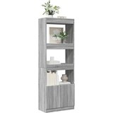  Visoka komoda boja hrasta 63x33x180 cm od konstruiranog drva | shoptok.hr