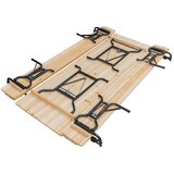  Vrtni set s naslonima 220 cm | shoptok.hr