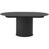 Unique Furniture Okrogla raztegljiva jedilna miza ø 120 cm Nola – | Shoptok.si