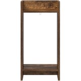  Stalak za biljke s policom 2 pcs Dimljeni Hrast 30 x 30 x 60 cm | shoptok.hr