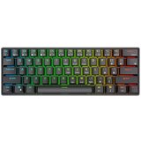 Royal kludge RK61 rgb mehanička iipkovnica, crveni prekidači, crna, uk layout | shoptok.hr