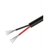 INF Črna UL2464 26AWG 2-žilna večžilna žica - 5 metrov, fleksibilen PVC kabel, (5000276659) | Shoptok.si