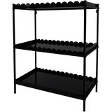 Sinsay Metalni regal s tri razine i dekorativnim rubom | shoptok.hr
