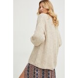 Answear Lab Jopica z volno ženski, bež barva | Shoptok.si
