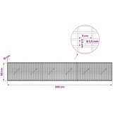  Gabion s žicom debljine 3,5 mm i mrežom 5x2,5 cm 300x10x50 cm | shoptok.hr