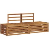  Set vanjskih sofa 2 Komad Prirodna 182,5 x 63 x 73 cm | shoptok.hr