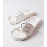  White sandals with a buckle Généreux | shoptok.hr