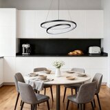  Brilagi-LED prigušiva luster na sajli TWISTER LED/48W/230V Ø 50 cm crna + daljinski upravljač | Eponuda.com
