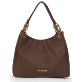 Love Moschino Torbice za na ramo JEWEL CROCO Kostanjeva Cene
