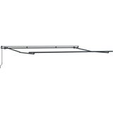 Nadstrešnica Ručna Antracit 4.5 x 2.5 m Metal | shoptok.hr