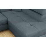 ELTAP Modra raztegljiva/s prostorom za shranjevanje kotna sedežna garnitura (desni kot/v obliki črke L) Anton – | Shoptok.si