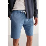 Dewberry 89749 Mens Sport Style Pocket Shorts-DARK BLUE | shoptok.hr