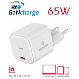 Swissten punjač GaN 1x USB-C 65W POWER DELIVERY, bijeli | shoptok.hr