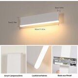 PHEASHINE vrtljiva LED stenska svetilka 3000K | Shoptok.si