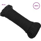  Višenamjensko pomoćno uže 5 mm 250 m Crna PP | shoptok.hr