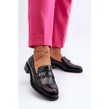 VINCEZA Women's Black Patent Loafers Nerilaja | shoptok.hr