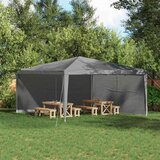  Zid šatora za zabavu 2 pcs Svijetlo siva 400 x 195 cm | shoptok.hr