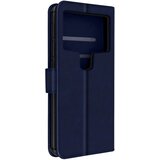 AVIZAR torbica denarnica za pametni telefon 5,2 do 5,5'', umetno usnje in magnetni zavihek, serija chesterfieldl - modra, (20650480) | Shoptok.si