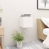 Furnova Nočne omarice 2 kosa bele 30,5x30x30 cm iverna plošča, (21925771) | Shoptok.si