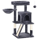 Songmics FEANDREA mačji praskalnik, mačji stolp, podaljšana greda za velike mačke, dimno siva PCT51G, (21157945) | Shoptok.si