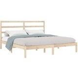  Posteljni okvir iz trdne borovine 200x200 cm, (20646448) | Shoptok.si