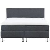 Venture Home kontinentalni bračni krevet Toledo 200 × 66 × 180 cm, tamnosiva | shoptok.hr