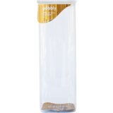  Kvadraten kozarec za shranjevanje s steklenim pokrovom - 2200 ml | Shoptok.si