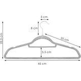  Hg0063 baršunaste vješalice 20 kom. | shoptok.hr
