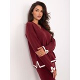 Italy Moda Set-IT-KMPL-99062.66-burgundy | Shoptok.si