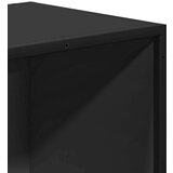 vidaXL Knjižna omara črna 65,5x33x107,5 cm iverna plošča | Shoptok.si