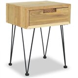  Noćni ormarići 2 kom 40 x 30 x 50 cm od masivne tikovine | shoptok.hr
