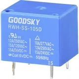 RWH-SS-105D relej za tiskane pločice 5 V/DC 15 A 1 prebacivanje 1 St. Tray