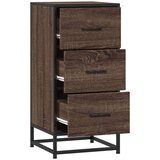 vidaXL Komoda boja hrasta 35,5x35x76 cm konstruirano drvo i metal | shoptok.hr