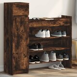 Ormarić za cipele boja hrasta 100,5x28x100 cm konstruirano drvo | shoptok.hr