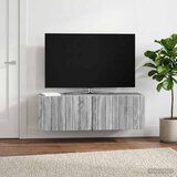 TV ormar za zid 98 x 31 x 30 cm Siva Sonoma Konstruirano drvo | Eponuda.com