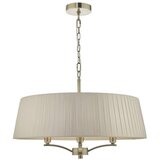  Där Lighting CRI0429 - Luster na lancu CRISTIN 4xE14/40W/230V mesing/taupe Cene