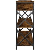  Konzolni stol boja hrasta 100x28x75 cm od konstruiranog drva | shoptok.hr