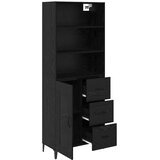  Highboard Crni hrast 69,5 x 34 x 180 cm Konstruirano drvo | shoptok.hr