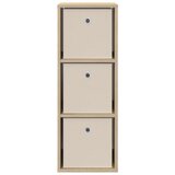  Strani šal s predalom Sonoma hrast 30,5 x 27 x 84,5 cm, (5000233847) | Shoptok.si