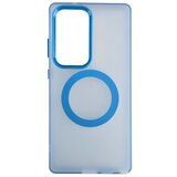  Silikonska futrola Magsafe FLURO COLOR Samsung S25 ULTRA PLAVA Cene