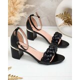 Resti Black women's post sandals Marines - Footwear Cijene