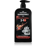 Karavaki Volcanic Energy gel za čišćenje 3 u 1 550 ml