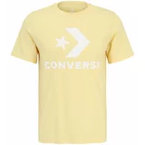 Converse Majica pastelno žuta / bijela