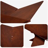  Kamin Rđa 53 x 53 x 18,5 cm Otporni čelik | shoptok.hr