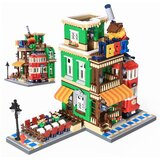  Blokovi SERIJA RESTORAN S BBQ u stilu svjetske arhitekture Pariz 1922ele ZA5749 | shoptok.hr